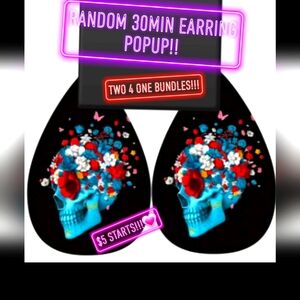 30min Random pop-up earring show